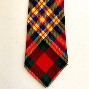 The Scotch House Tartan 100% Wool Tie Scotland